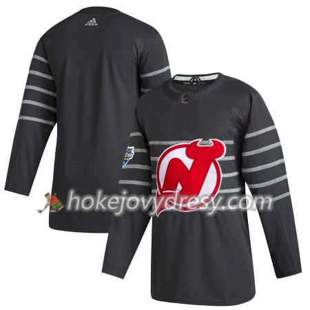 Pánské Hokejový Dres New Jersey Devils Blank  Šedá Adidas 2020 NHL All-Star Authentic